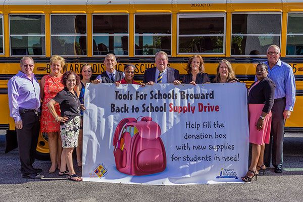 Annual Tools for Schools Back to School Supply Drive 