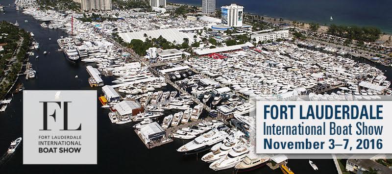 Fort Lauderdale boat show 2016