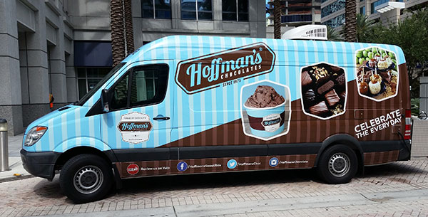 Hoffmans Chocolates Sweet Ride Food Truck