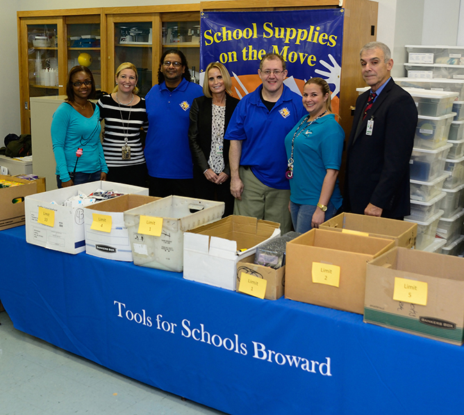Broward Education Foundation Signing Up Businesses For Annual Tools for Schools Supply Drive 