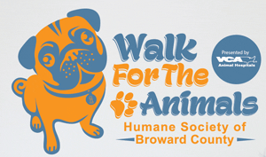 26th Annual Walk for the Animals to Benefit  the Humane Society of Broward County  and a Chance to Win a Year of Purina ONE Pet Food