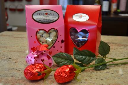 CELEBRATE VALENTINE’S DAY WITH HUNKY CUPID AT  JP’S CHOCOLATE SHOPPE 
