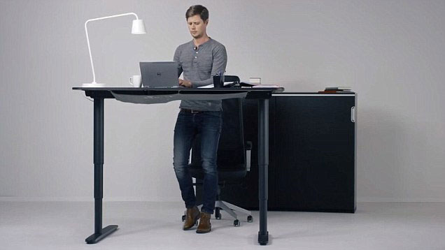 standing desks may boost worker productivity