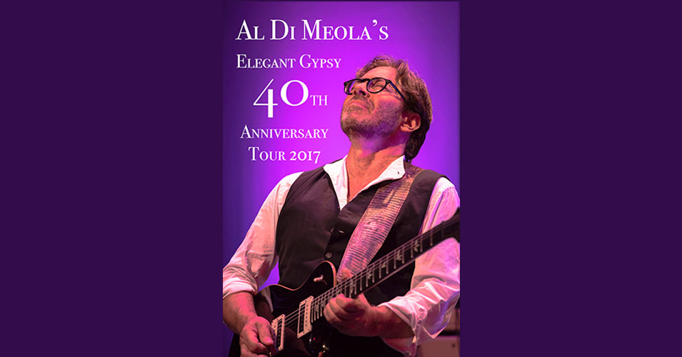 Al Di Meola’s Elegant Gypsy 40th Anniversary Tour Comes To The Parker Playhouse 