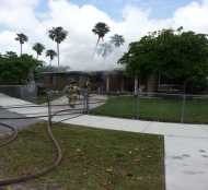 ﻿Fort Lauderdale House Fire Claims 2 Dogs Despite Firefighters Efforts to Save Them.
