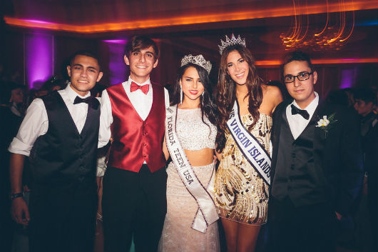 Teens with Miss Coral Cables USA