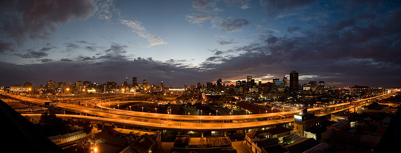 Johannesburg Sunrise City of Gold