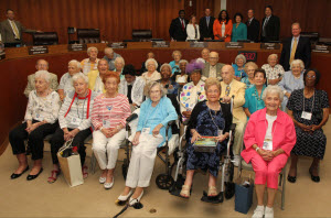 Broward Countys Centennial Citizens are honored by Broward Commission