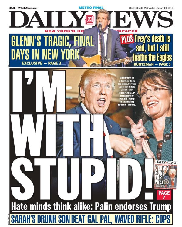 Im with stupid