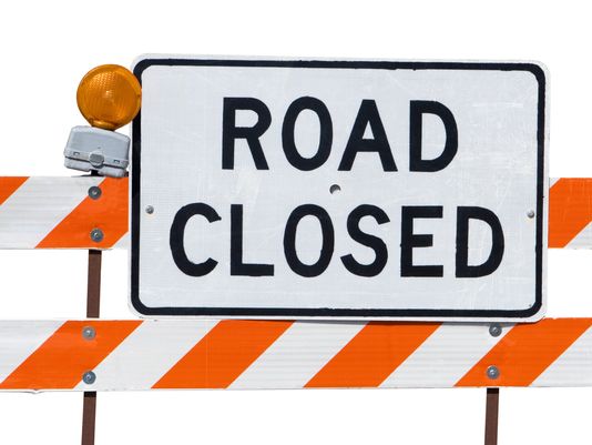 Road Closed in Fort Lauderdale