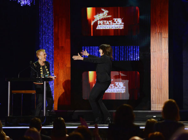 Animal Activist Nanci Alexander Takes the Stage at Star-Studded Event Hosted by Anjelica Huston and Pamela Anderson