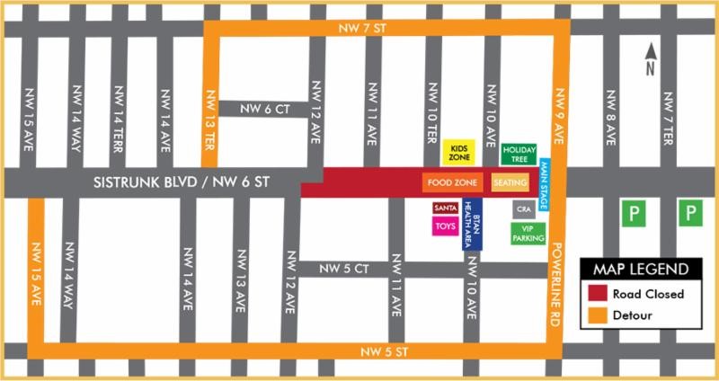 Sistrunk Boulevard to be Closed from N.W. 9 Avenue to N.W. 12 Avenue on Friday, December 1
