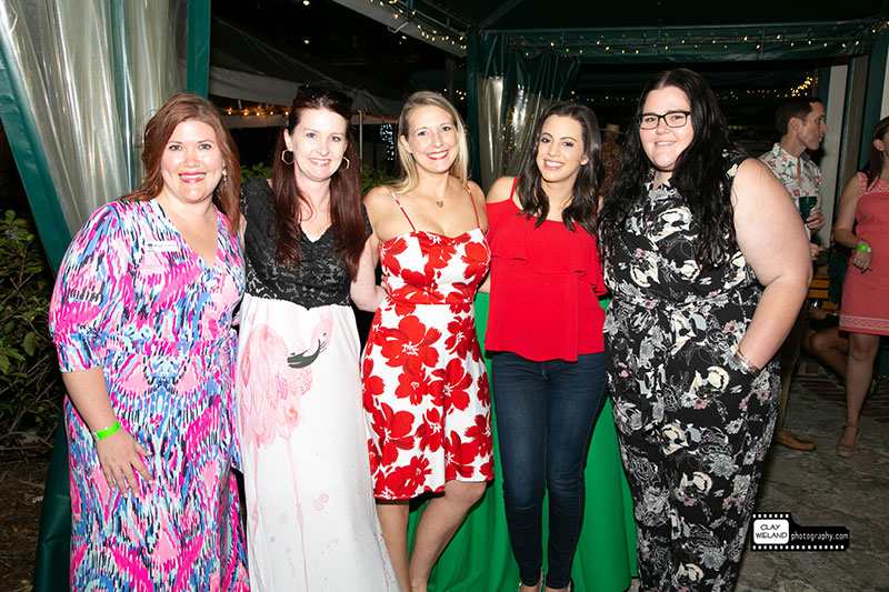 Maggie Gunther, Kara Perkins, Elaine Wheatley, Lais Pontes Greene, Nicole Almeida. Photo courtesy of Clay Wieland Photography