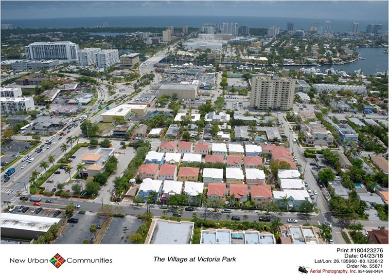 The Village at Victoria Park Aerial View 