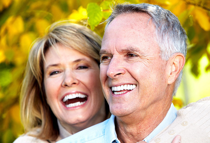 happy smile couple