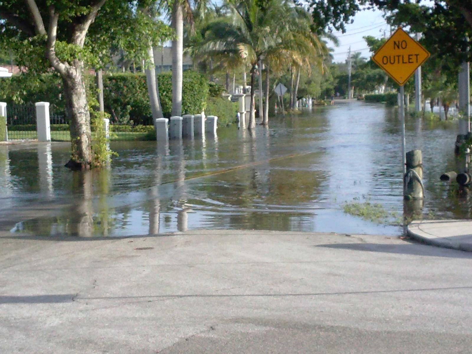 King Tides and High Tides in Fort Lauderdale