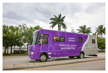 Alzheimers Association Brain Bus