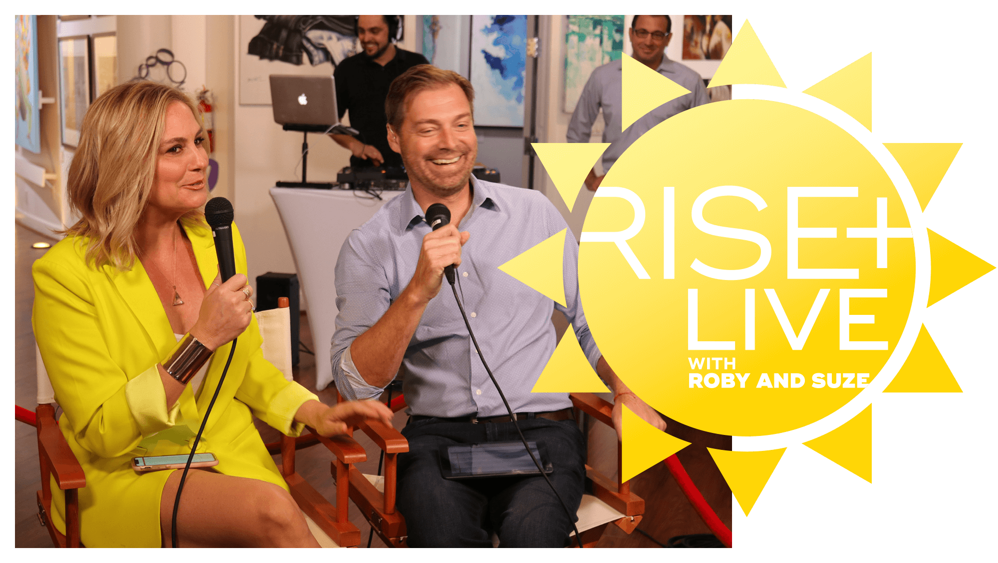 Rise Live, Suzanne Boyd and Eric Roby