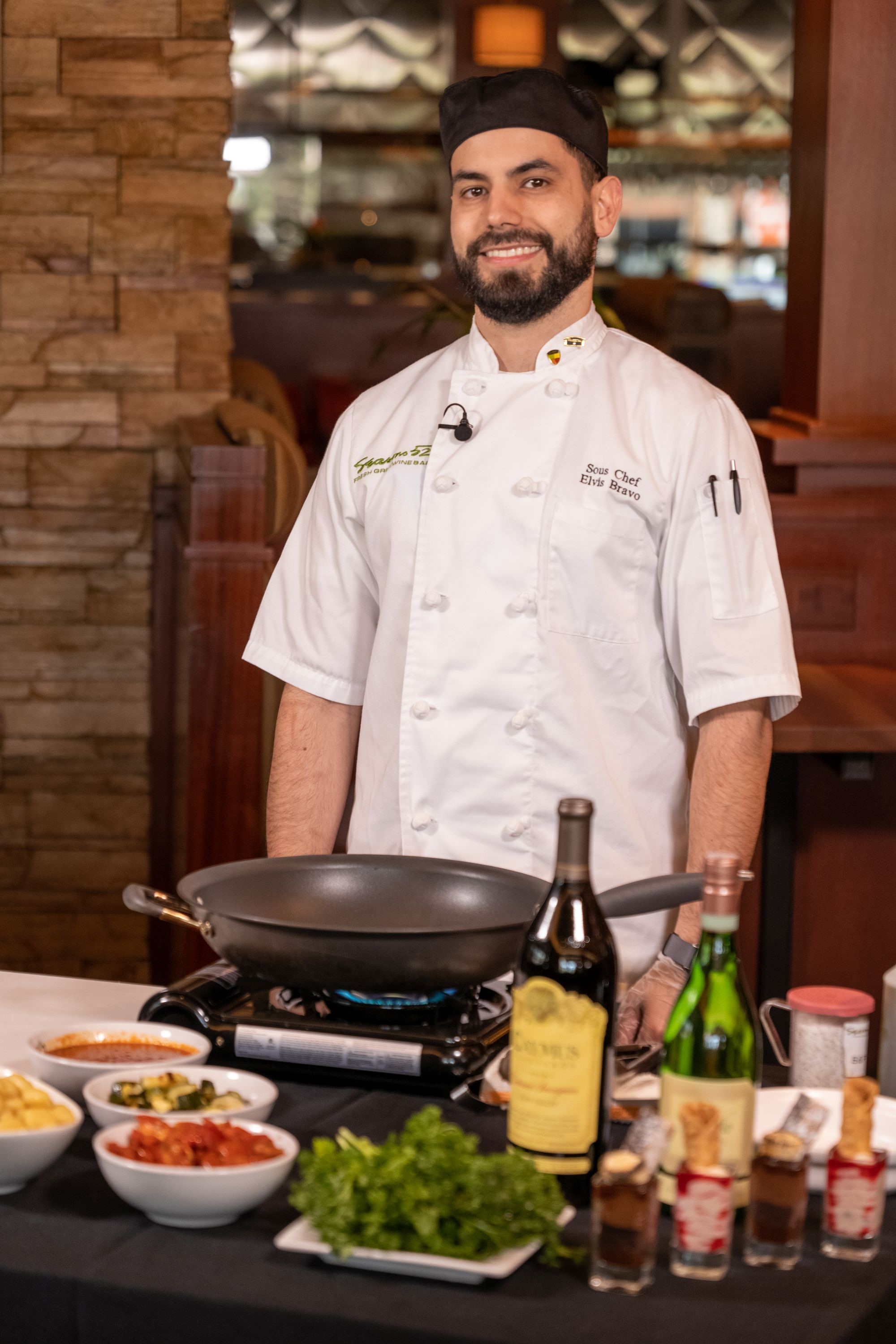 Seasons 52 Chef Elvis Bravo