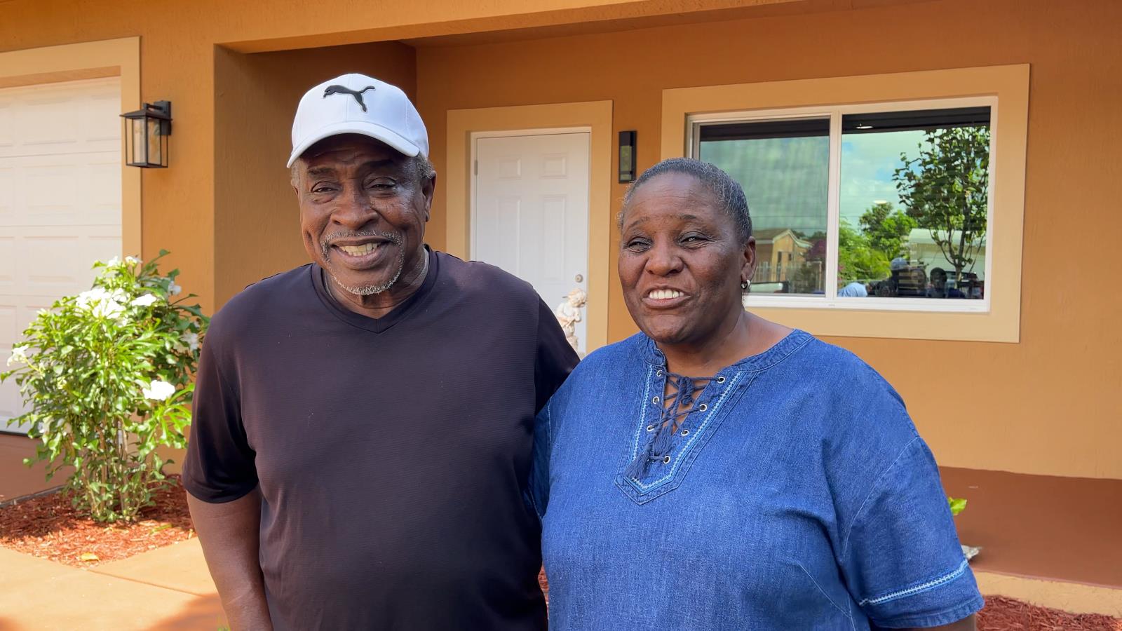 Couple of black seniors