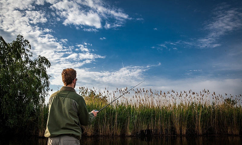 Men fishing