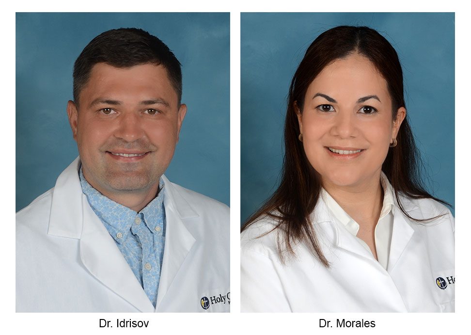 Holy Cross Health Adds Two New Physicians 