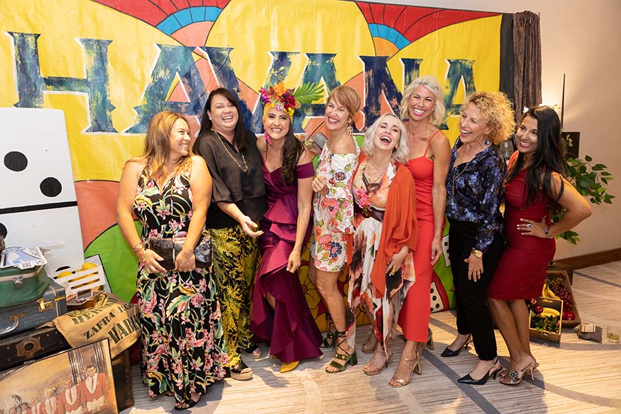 Maria Portilla Gertz, Melissa DeMayo, Children’s Harbor President and CEO Tiffani Dhooge, Mary Scott Canada, France Blais, Liz Ciborowski, Jennifer Little, Anita Soni-Mutyala