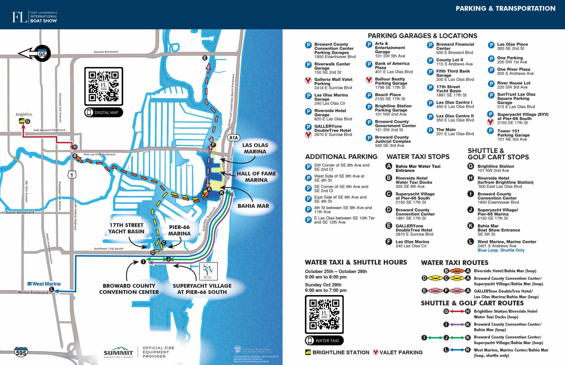 How to get around during the Boat Show