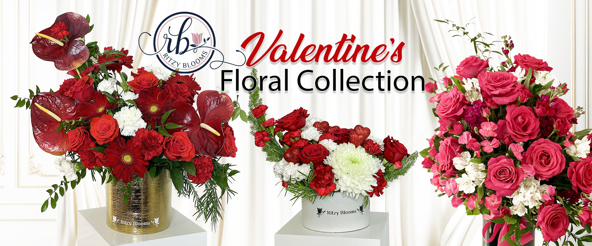 Valentine's Flower Arrangements
