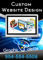 Fort Lauderdale custom website design and graphic design