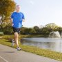 healthy man running