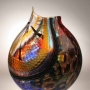 Gianluca Vidal "Energico 5" 2014 16.5 x 13.5 x 6 inches Glass