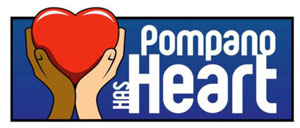 pompano has heart logo