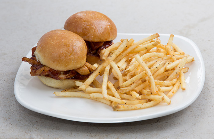 BBQ Chicken Sliders
