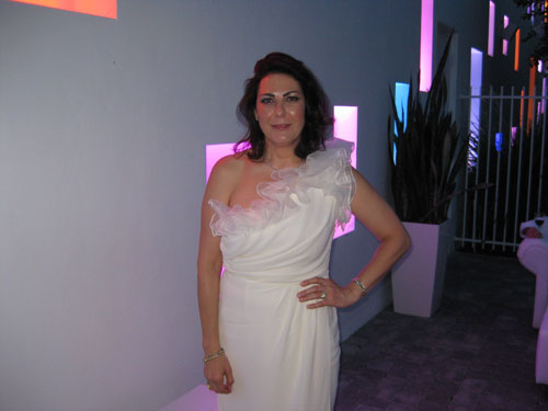 Sophia  Mylona, co-owner of Thasos Greek Taverna in Fort Lauderdale. 