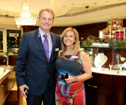 Ed and Tracey Dikes co-owners of Weston Jewelers. 