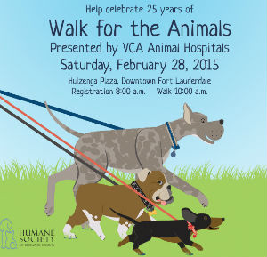 25th Anniversary Walk for the Animals
