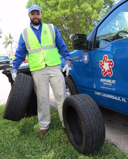 Discarding Used Tires