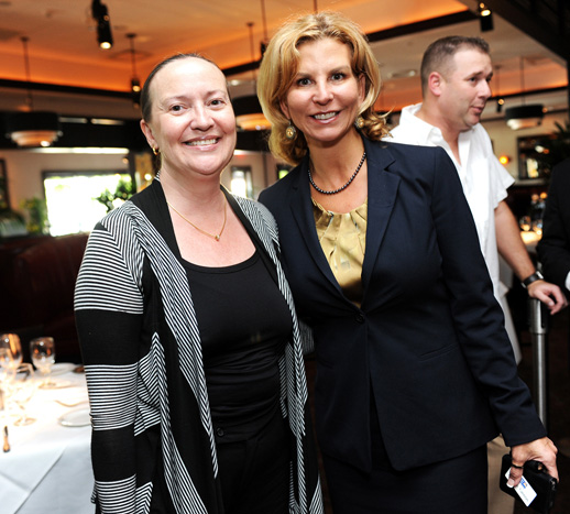 Sheila Smith CEO of 211 Broward with Kathleen Cannon CEO of United Way of Broward County
