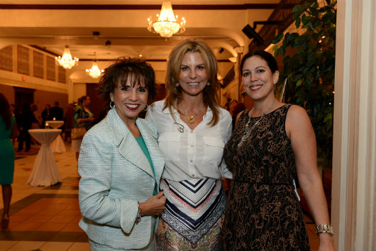 United Way of Broward County President & CEO Kathleen Cannon (center) is joined by Magnolia Luncheon Event Co-Chairs Stella Tokar and Rosy Lopez.