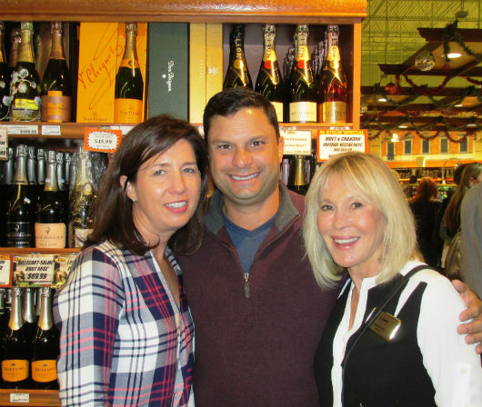 (L to R): Michelle Blouin; Peter Weitz, Impact Broward board chair; Ronni Laing, Impact Broward