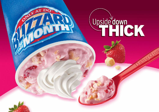 Strawberry Shortcake Blizzard