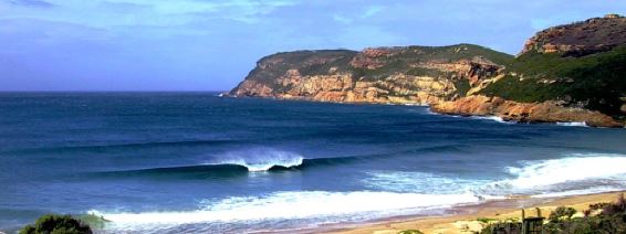 The Robberg peninsula and beach in Plett