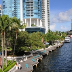 Riverwalk linear park