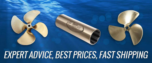 inboard props, outboard/sterndrive props, wake props, marine bearings, marine shaft seals, stainless shafts, zinc anodes, marine hardware