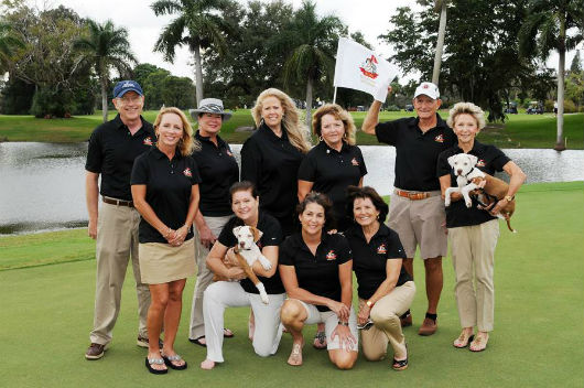 (l-r) Dale Favre, Cheryl Hartley, Tari Collins, Cherie Marshall, John Marshall and Sylvia Thomas.