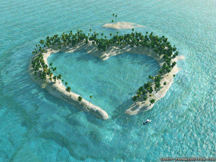 heart mangrove island