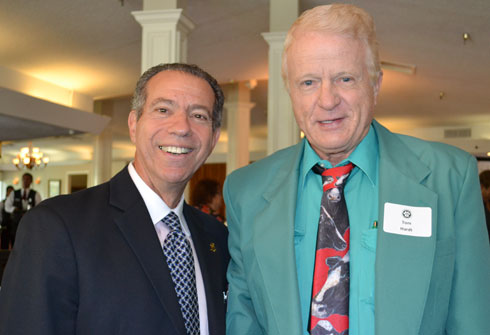 Legacy Club Committee Member Charles Sparano and Tom Hardt. 