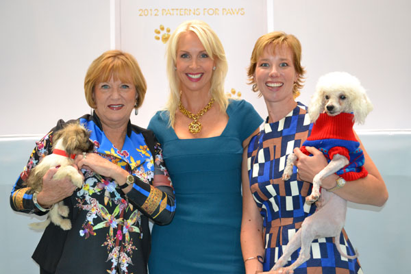 PAWS President Christy Gumberg (center) with VP’s of Ways and Means Dianne Bunnell and Ingrid Poulin