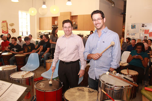 BankAtlantic-CEO-Jarett-Levan-Chair-of-The-Cultural-Foundation-of-Broward-with-David-Clarke-Founder--CEO-of-BGT-Partners